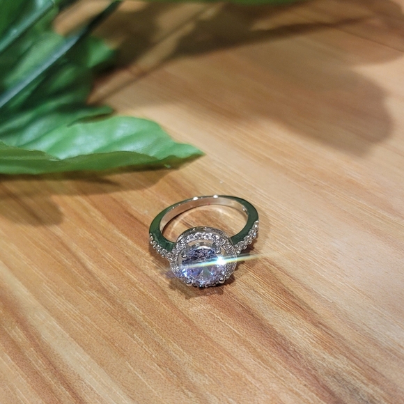 925 Sterling Silver Proposal Ring for Women,CertifiedTibetan,Engagement,Promise - Picture 6 of 9